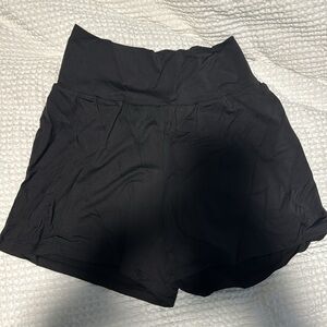 Halara high waisted black shorts